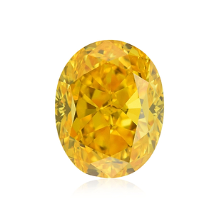 m48-0.086ct FANCY VIVID ORANG YELLOW si2-