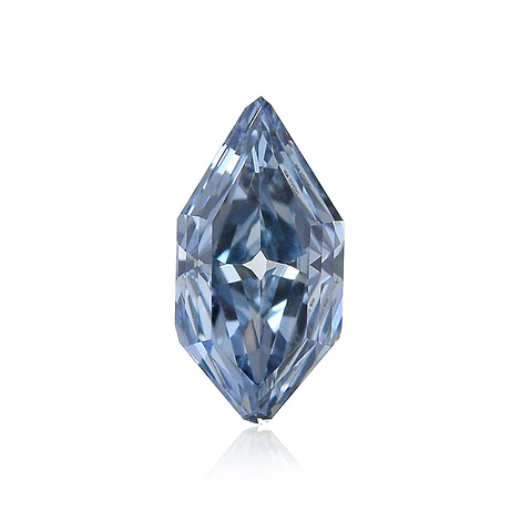 0.51 carat, Fancy Vivid Blue, Lozenge Shape, VVS2 Clarity, GIA, SKU 171853