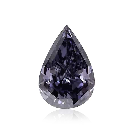 1.03 carat, Fancy Deep Gray Violet, Pear Shape, SI2 Clarity, GIA, SKU 184890