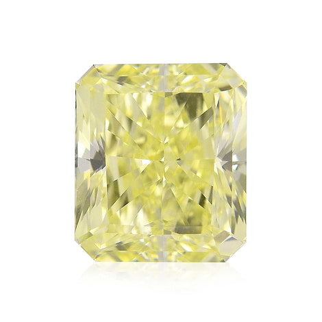 3.34 carat, Fancy Yellow, Radiant Shape, IF Clarity, GIA, SKU 182166