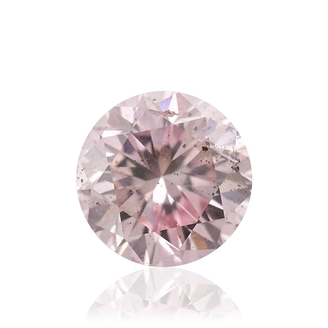 0.60 carat, Fancy Pink Diamond, Round Shape, I1 Clarity, GIA, SKU 418949