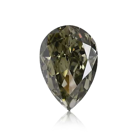0.65 carat, Chameleon Diamond, Pear Shape, VS2 Clarity, GIA, SKU 583649