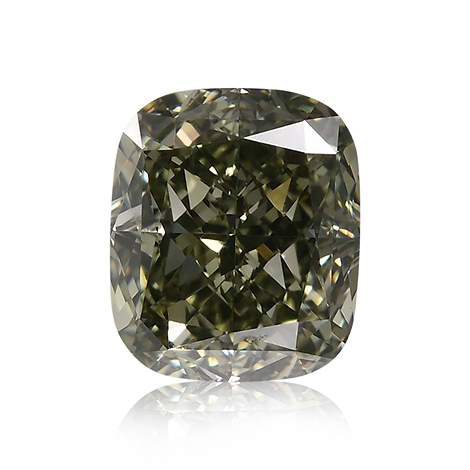 1.55 carat, Chameleon Diamond, Cushion Shape, SI1 Clarity, GIA, SKU 564381