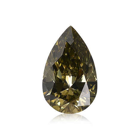 0.30 carat, Chameleon Diamond, Pear Shape, VS1 Clarity, GIA, SKU 598928