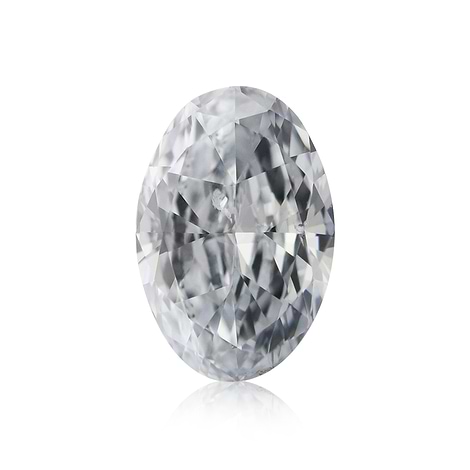 0.34 carat, Fancy Light Greenish Blue Diamond, Round Shape, VS1 