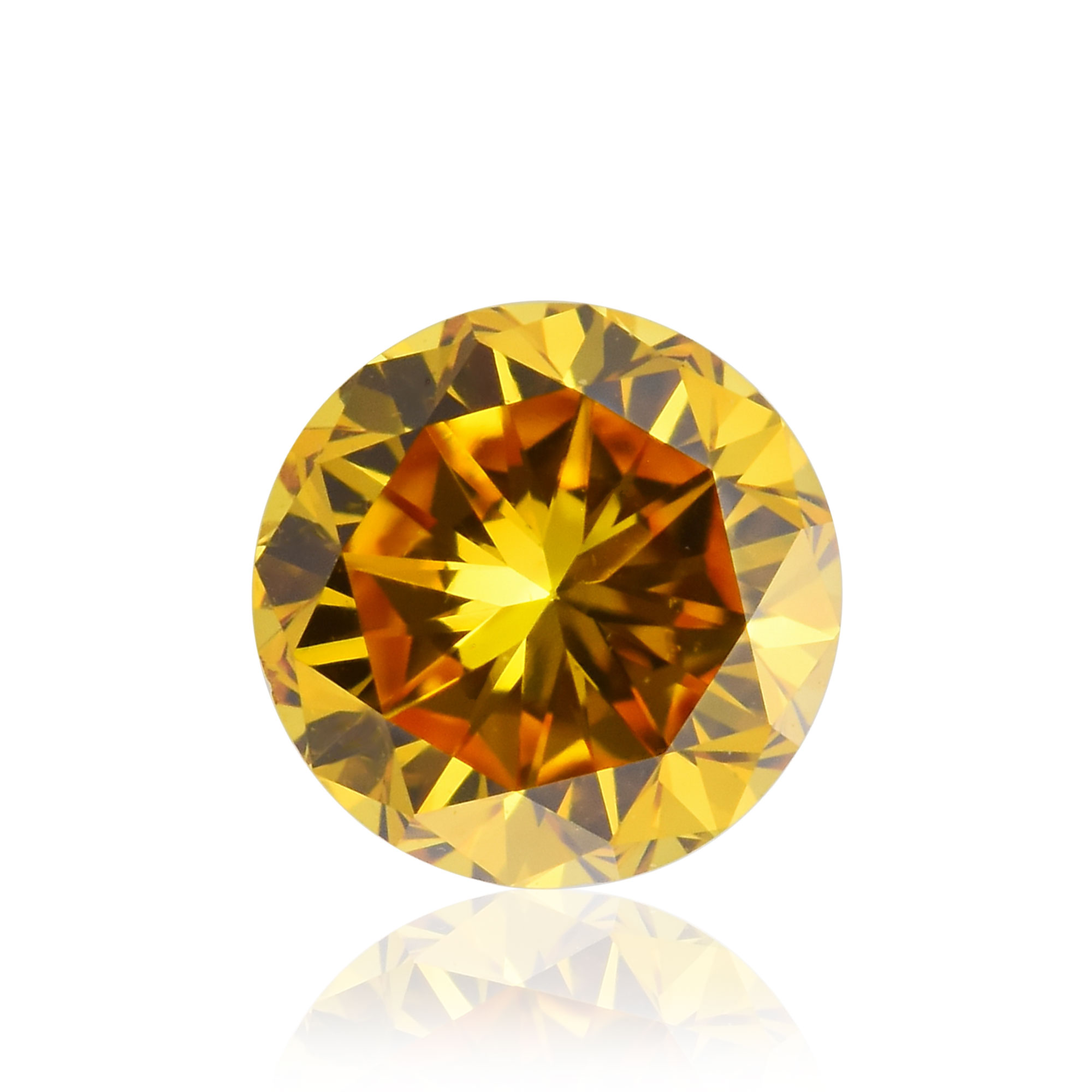 Fancy Deep Orange Yellow Diamond