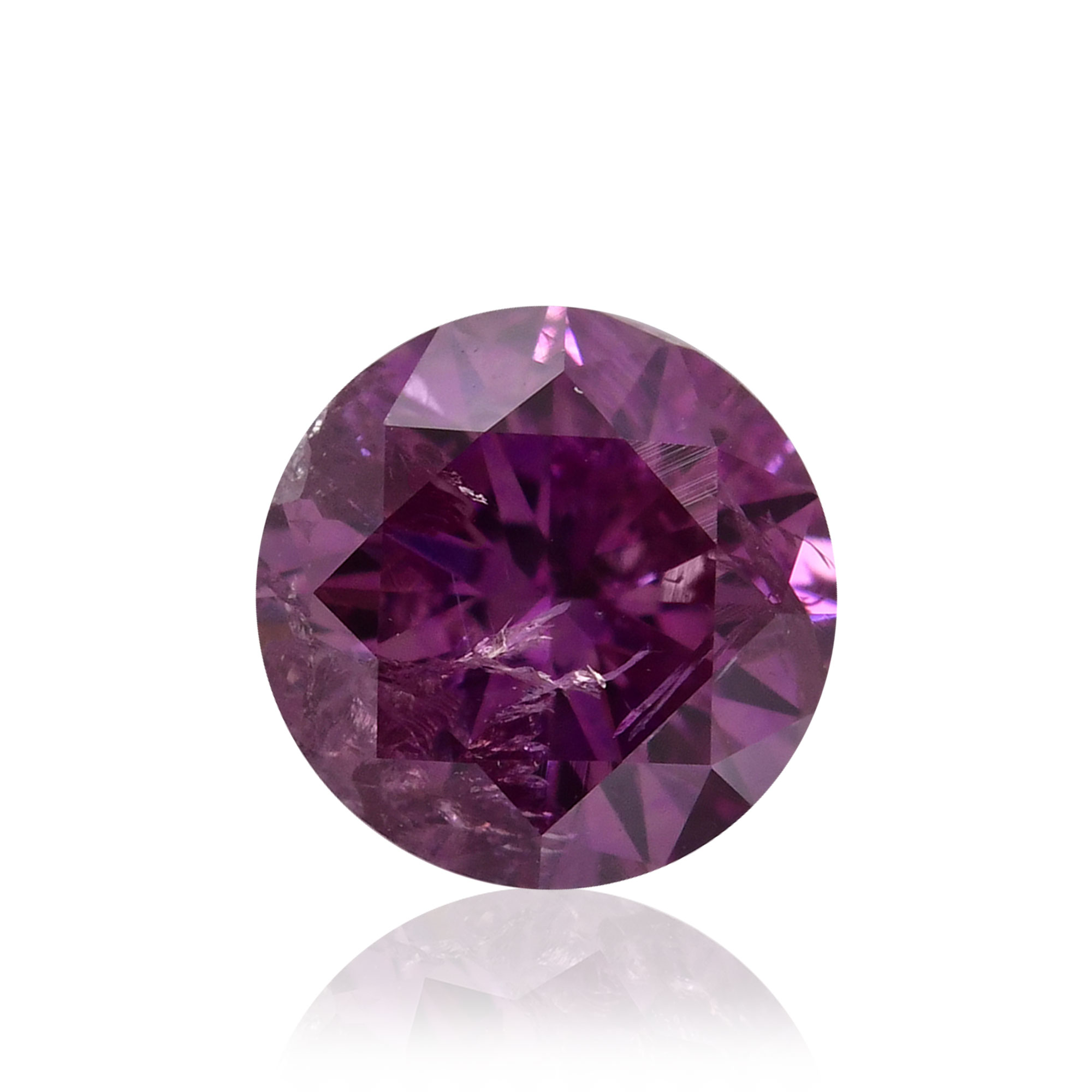Fancy Deep Pink Purple Diamond