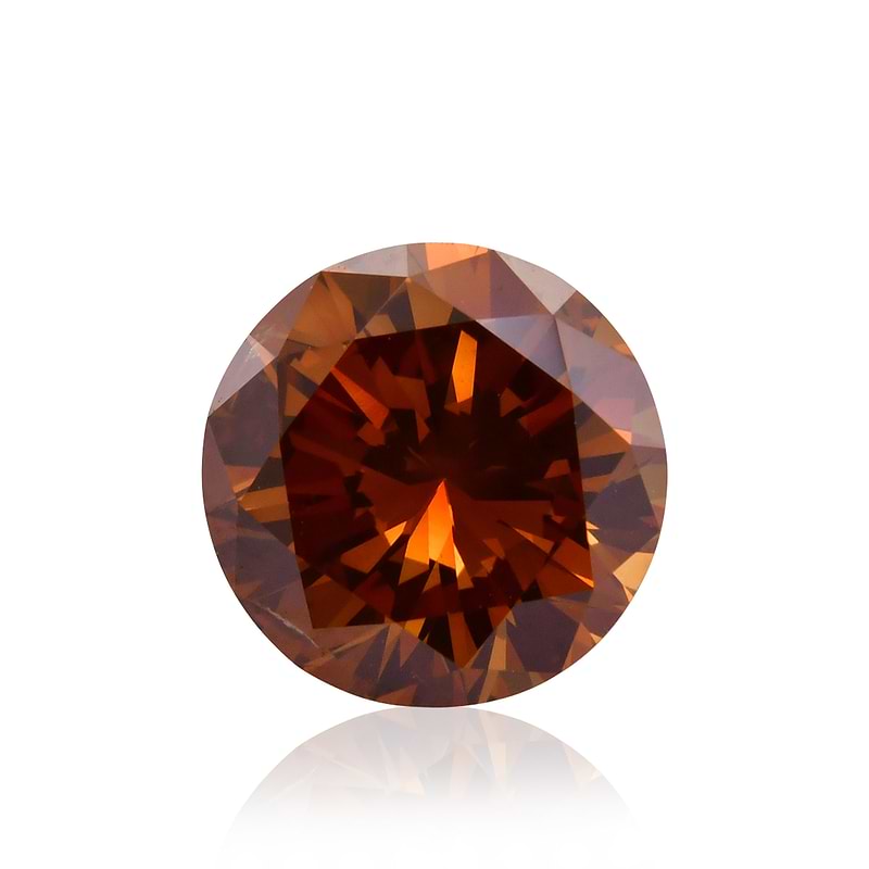 Fancy Deep Brown Orange Diamond