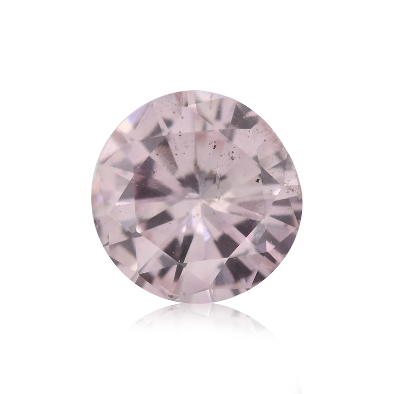 ベビーグッズも大集合 Diamond, Pink Light Fancy carat, 0.40 Round (SI2 Shape, ダイヤモンド