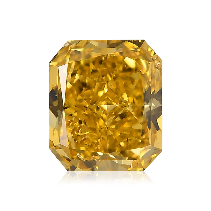 FANCY VIVID ORANGY YELLOW 0.224ct PS（0.64 carat, Fancy Vivid  
