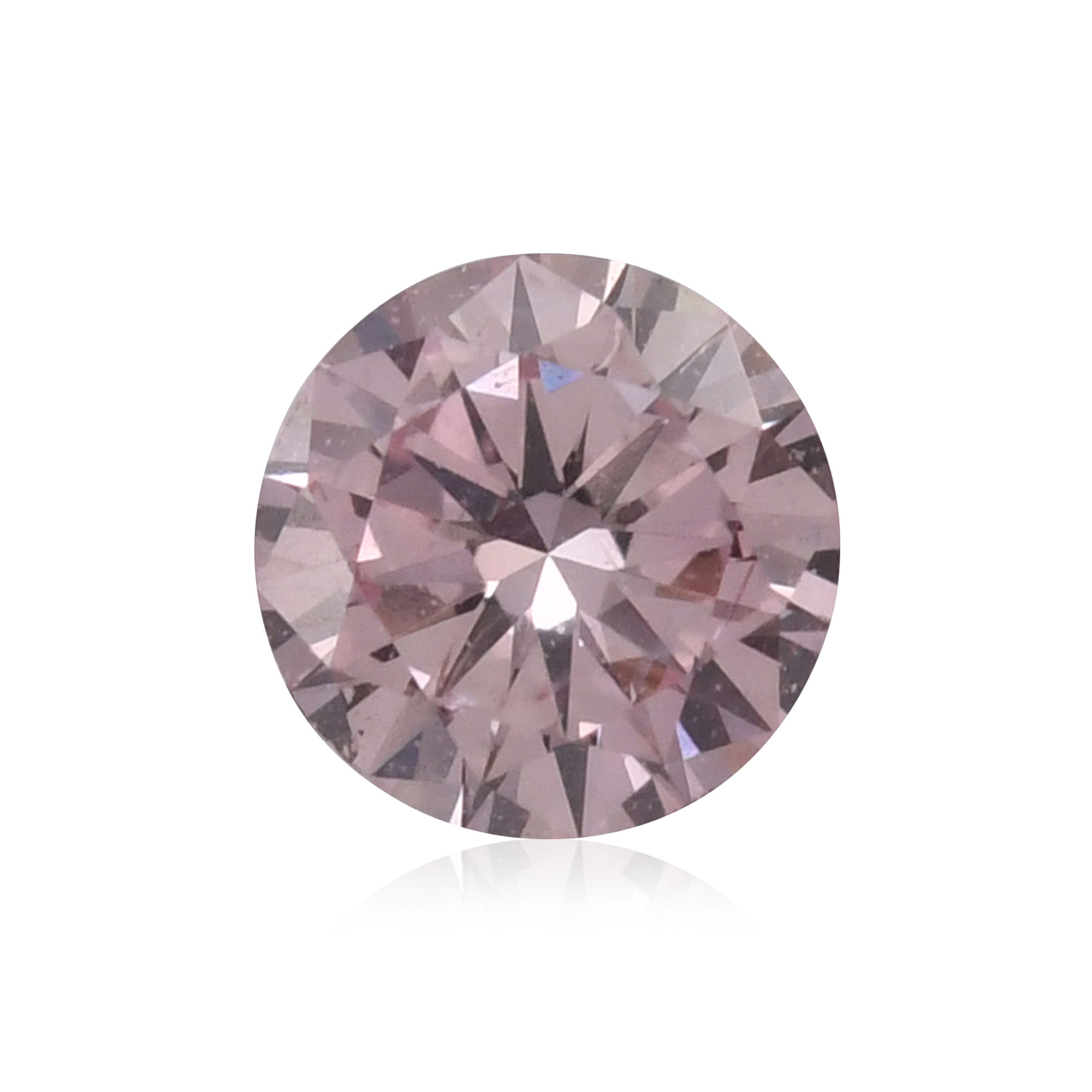 0.78 Carat Fancy Deep Pink Radiant Diamond (I1) GIA | LEIBISH