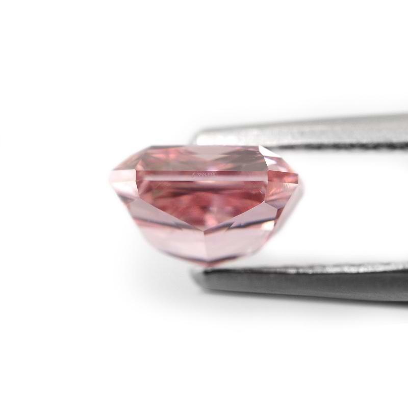 1.06 carat, Fancy Intense Pink Diamond, 5PR, Radiant Shape, VS2 Clarity ...