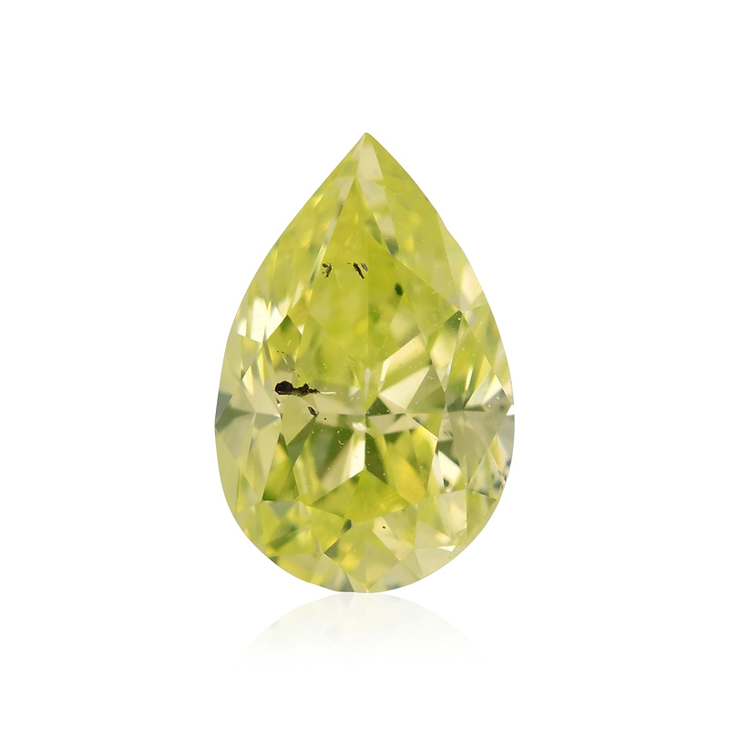 Fancy Intense Green Yellow Diamond