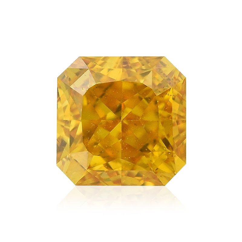 FANCY VIVID ORANGY YELLOW 0.100ct＆0.104ct PS RT1196 CGL