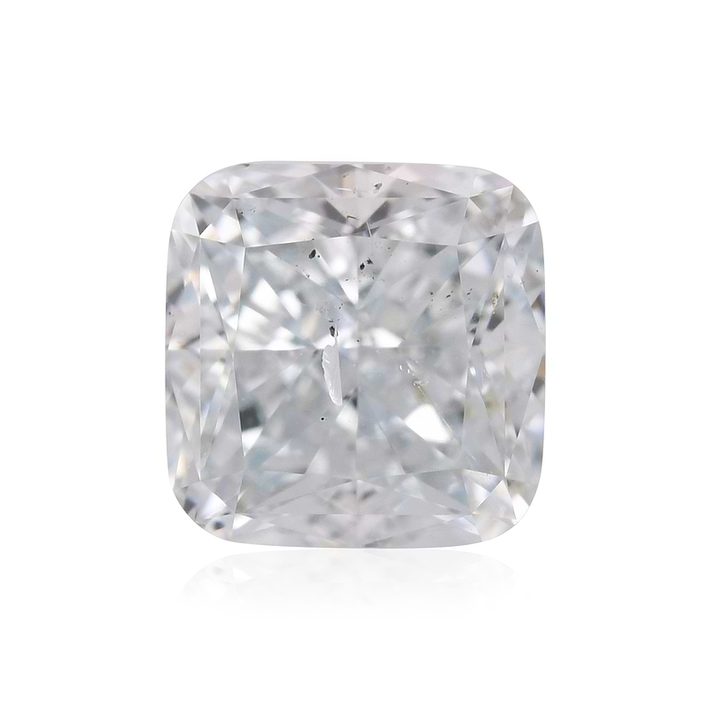 1.00 carat, Fancy Light Greenish Blue Diamond, Cushion Shape, SI2 Clarity,  GIA, SKU 571345