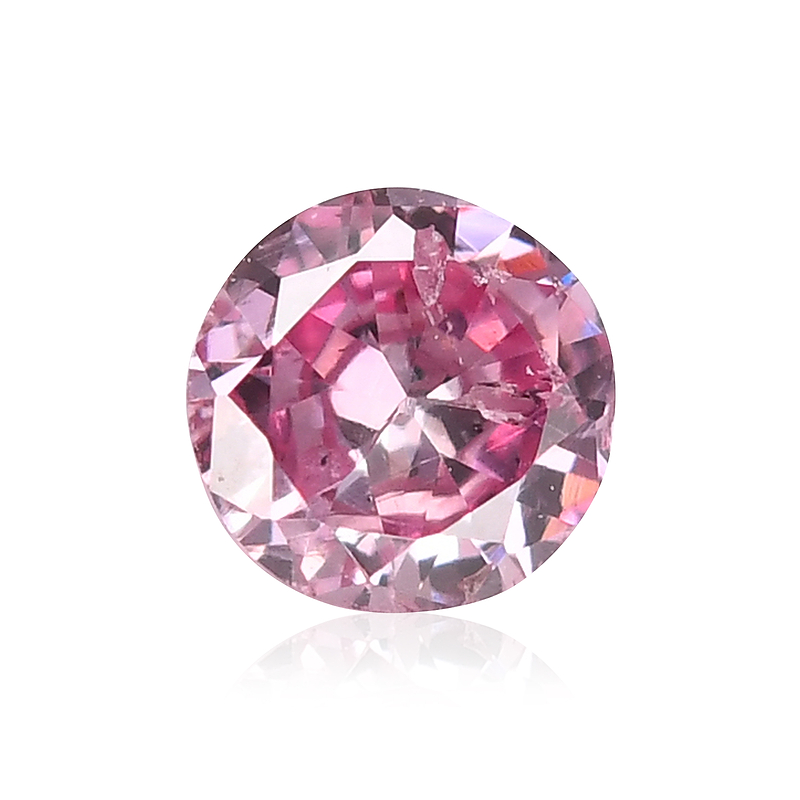 FANCY INTENSE PURPLISH PINK 0.11/0.11ct - その他