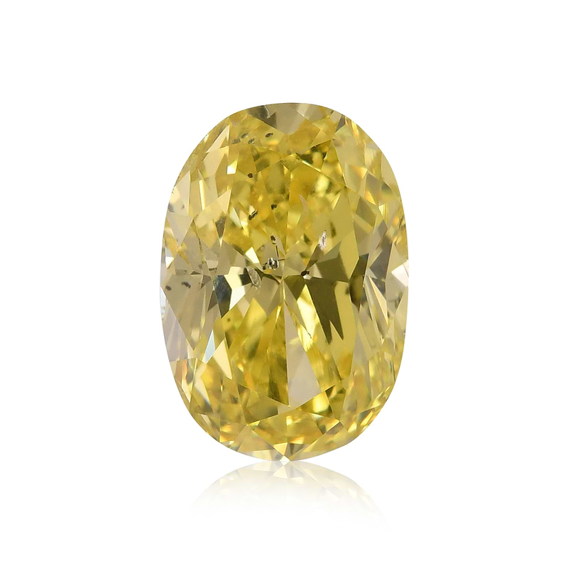 Natural Yellow Diamond 0.10 Ct Rare Loose Fancy Vivid Orangy