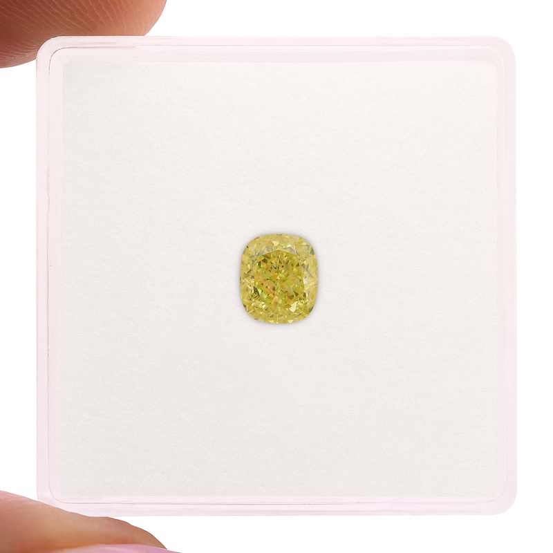 Fancy Intense Yellow Diamond  - 2