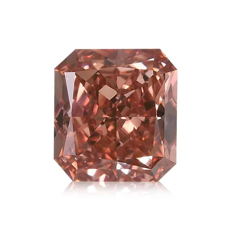 Fancy Deep Orangy Pink Diamond