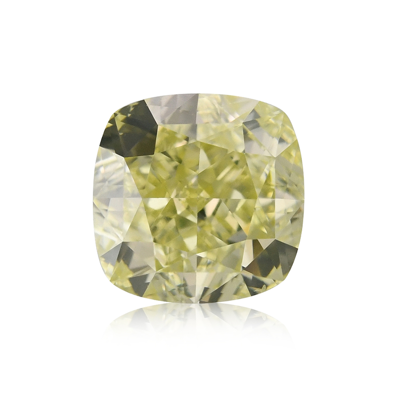 Fancy Light Greenish Yellow Diamond