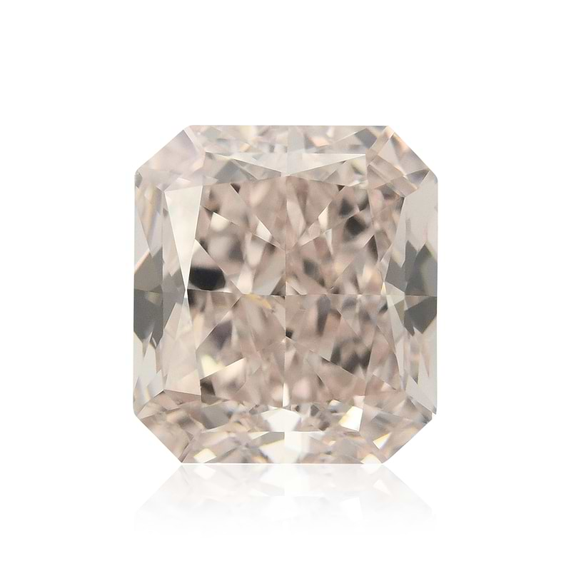 Fancy Light Orangy Pink Diamond