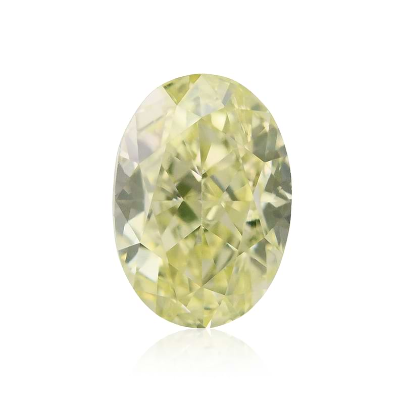 Light Greenish Yellow Diamond