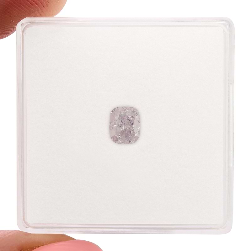 Fancy Light Pinkish Purple Diamond  - 2