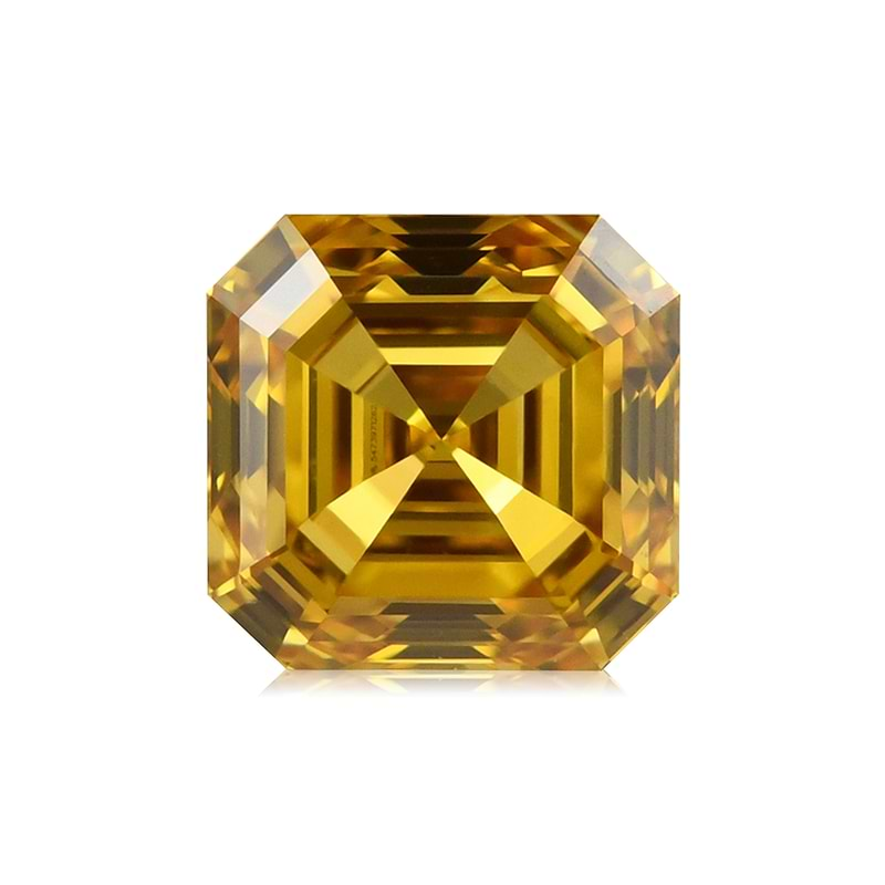 Fancy Vivid Orange Yellow Diamond