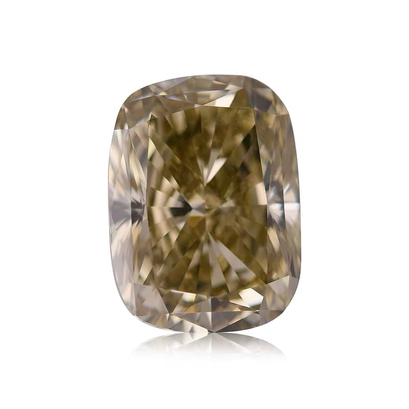 Fancy Brownish Greenish Yellow Diamond