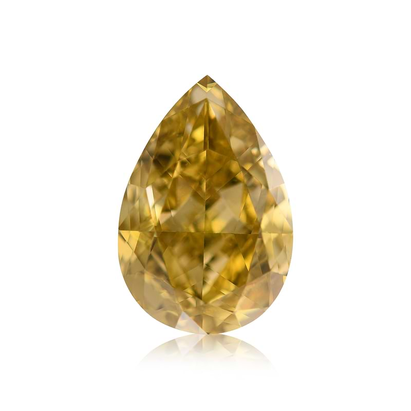 Fancy Deep Brownish Yellow Diamond