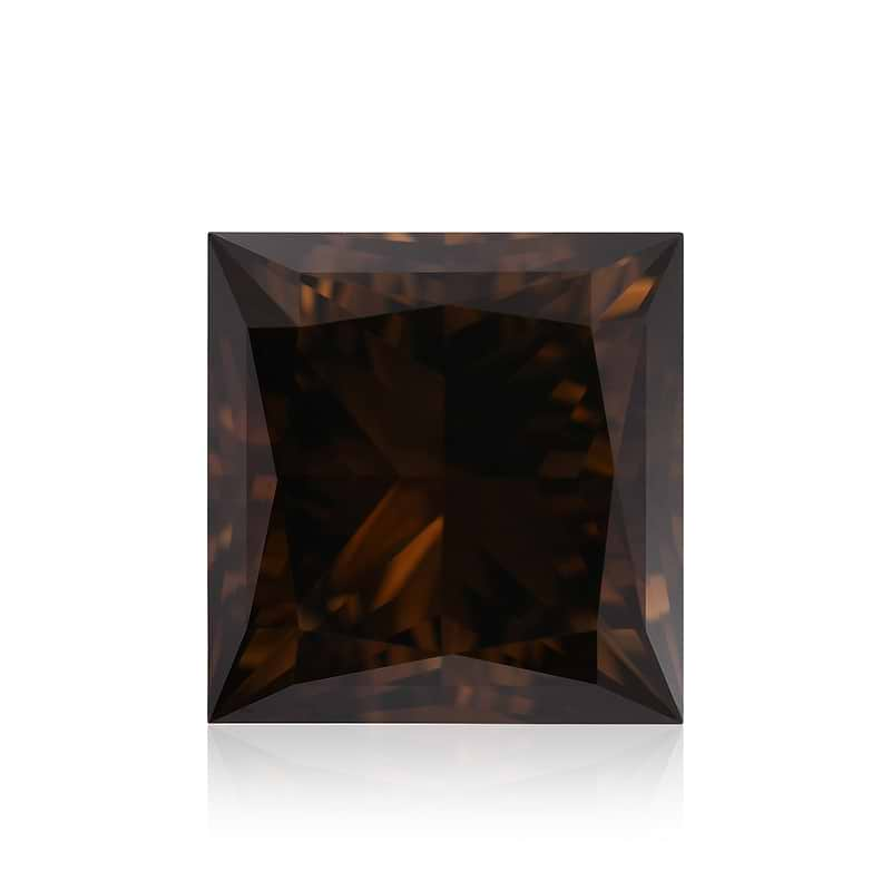 Fancy Dark Orangy Champagne Diamond