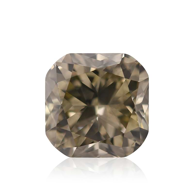 Fancy Brownish Greenish Yellow Diamond