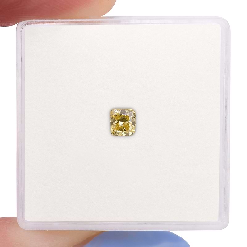 Fancy Intense Yellow Diamond  - 2