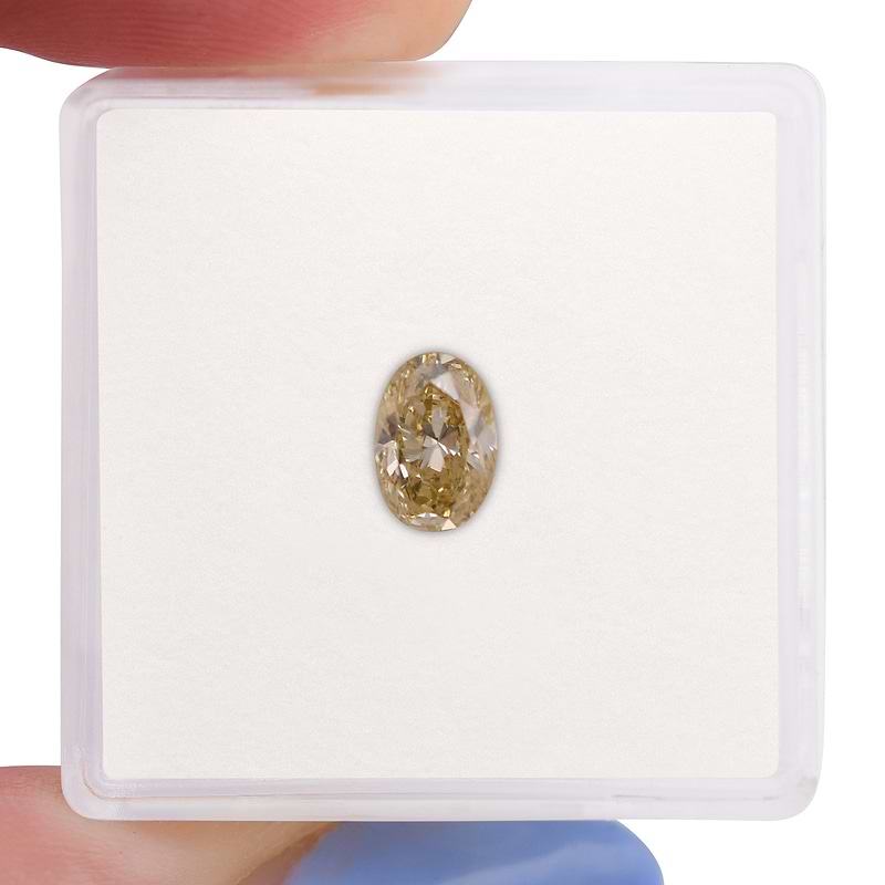 Fancy Brownish Yellow Diamond  - 2