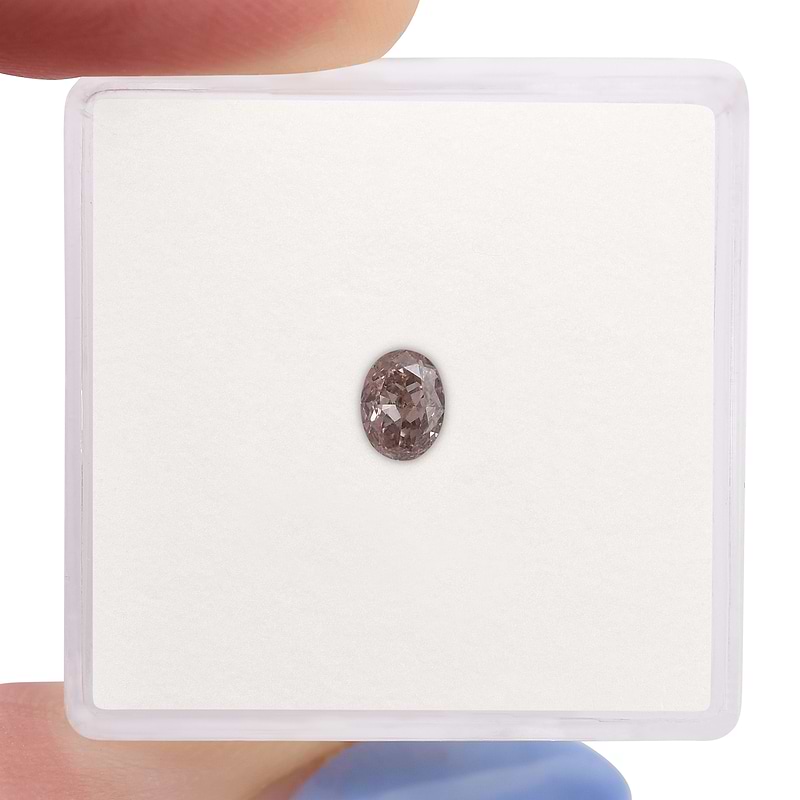 Fancy Pinkish Champagne Diamond  - 2