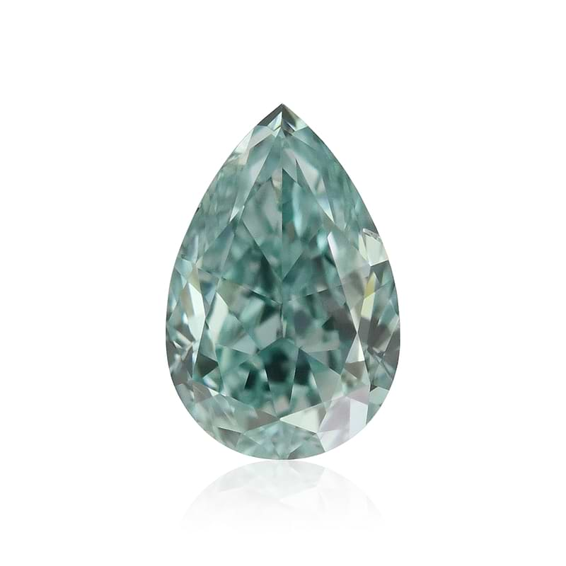 Fancy Vivid Blue Green Diamond