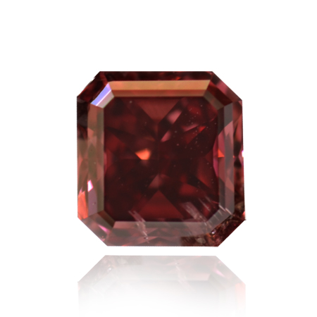 0.40 carat, Fancy Red, Radiant Shape, I1 Clarity, GIA & ARGYLE, SKU 17146