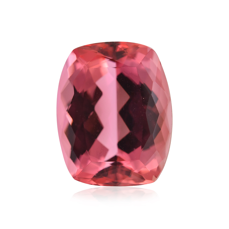 7.20 carat, Pink, Topaz, Cushion Shape, GIA, SKU 480621
