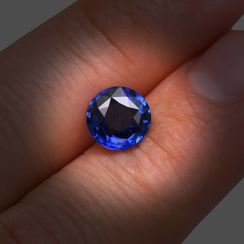 Vivid Blue Gemstone  - 3