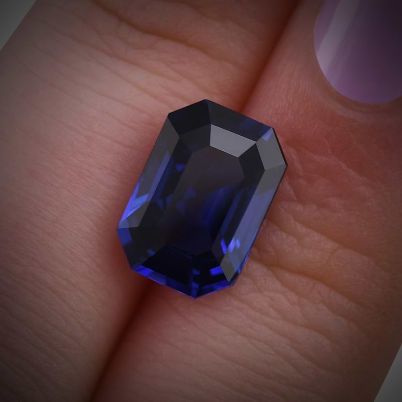 Vivid Blue Gemstone  - 3