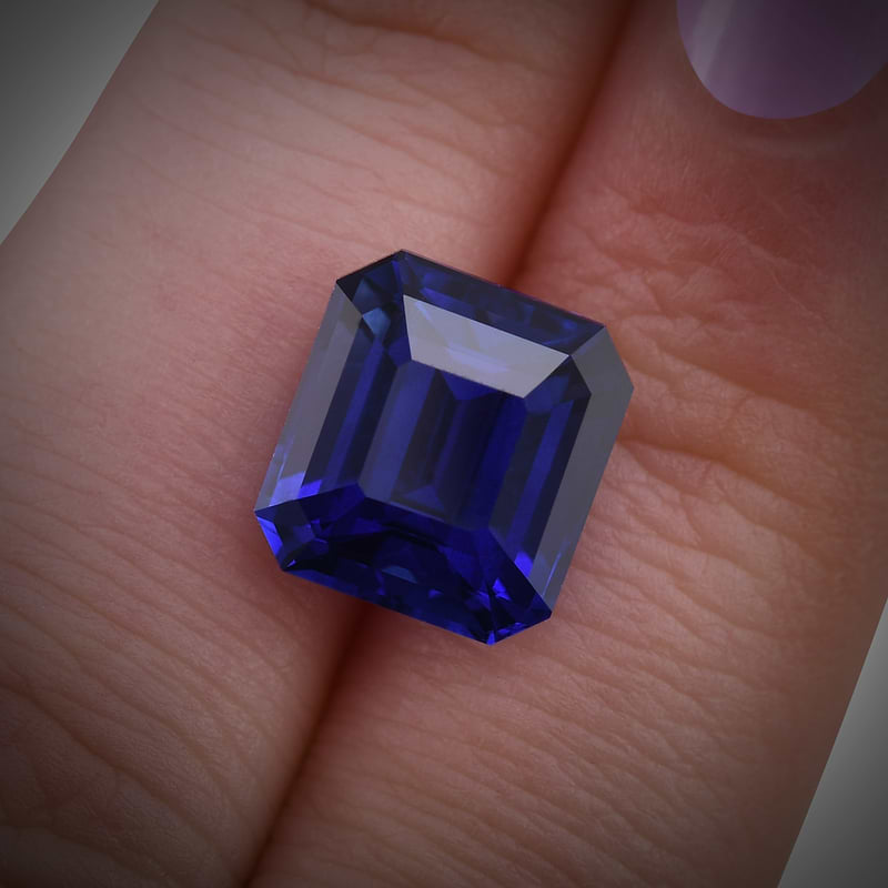 Vivid Blue Gemstone  - 3