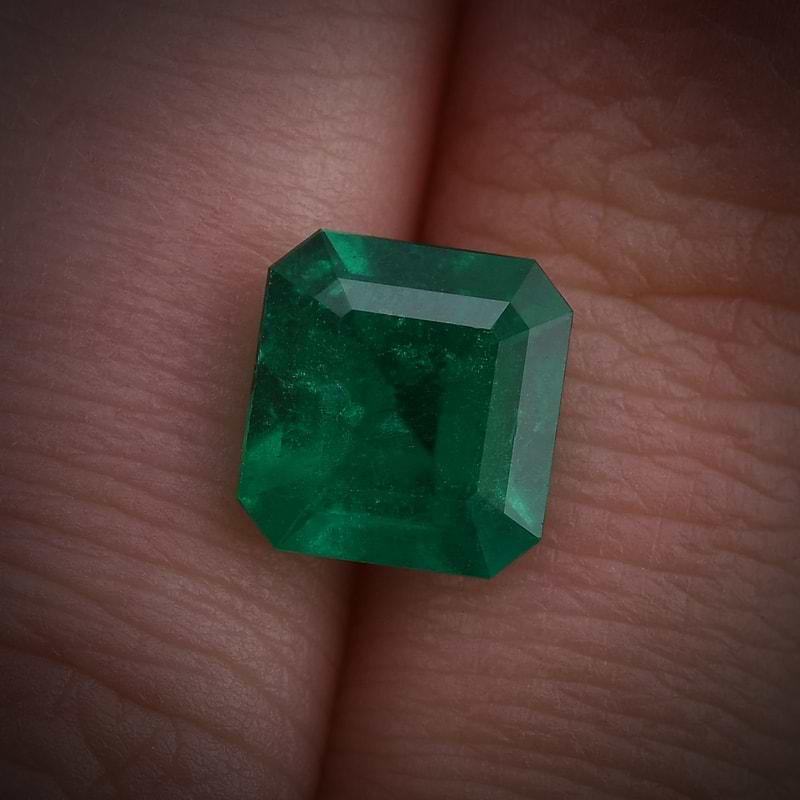 Vivid Green Gemstone  - 3