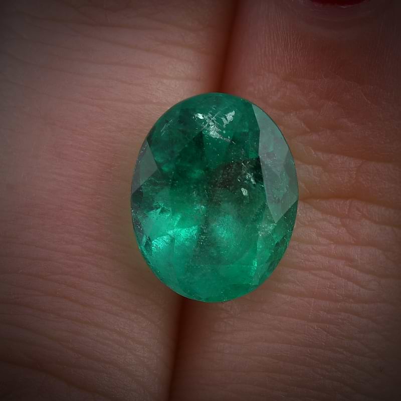 Vivid Green Gemstone  - 3