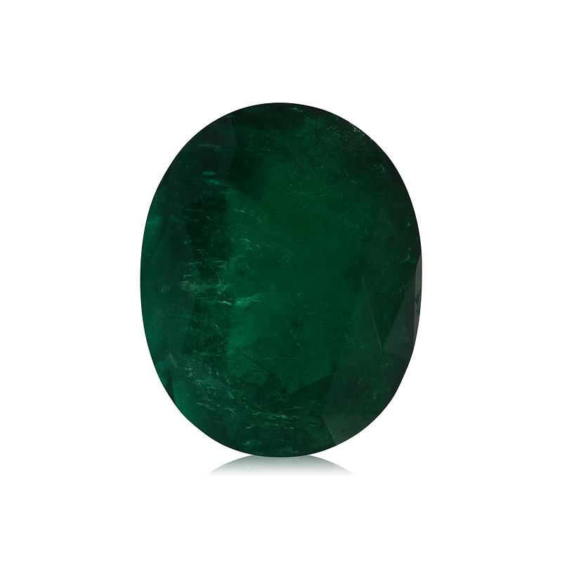 Intense Green Gemstone