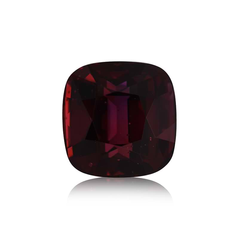 Deep Red Gemstone