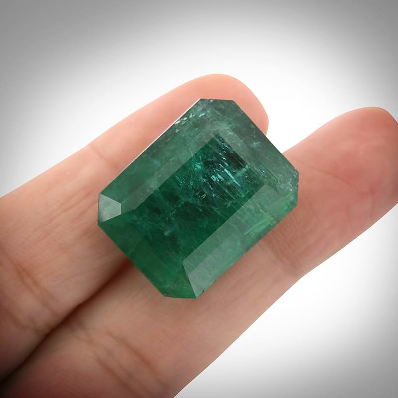 Green Gemstone  - 3
