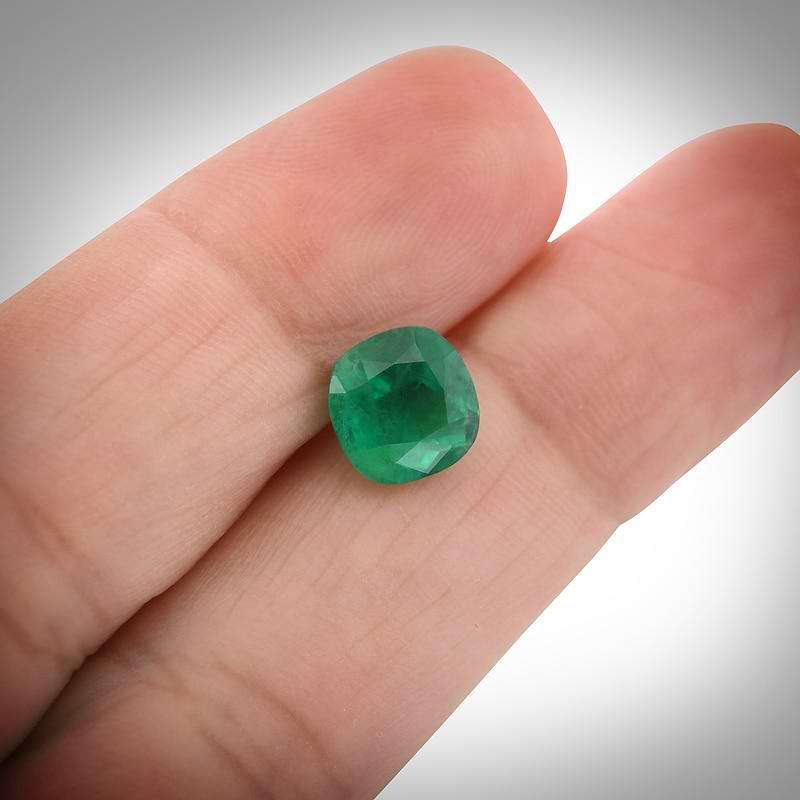 Vivid Green Gemstone  - 3