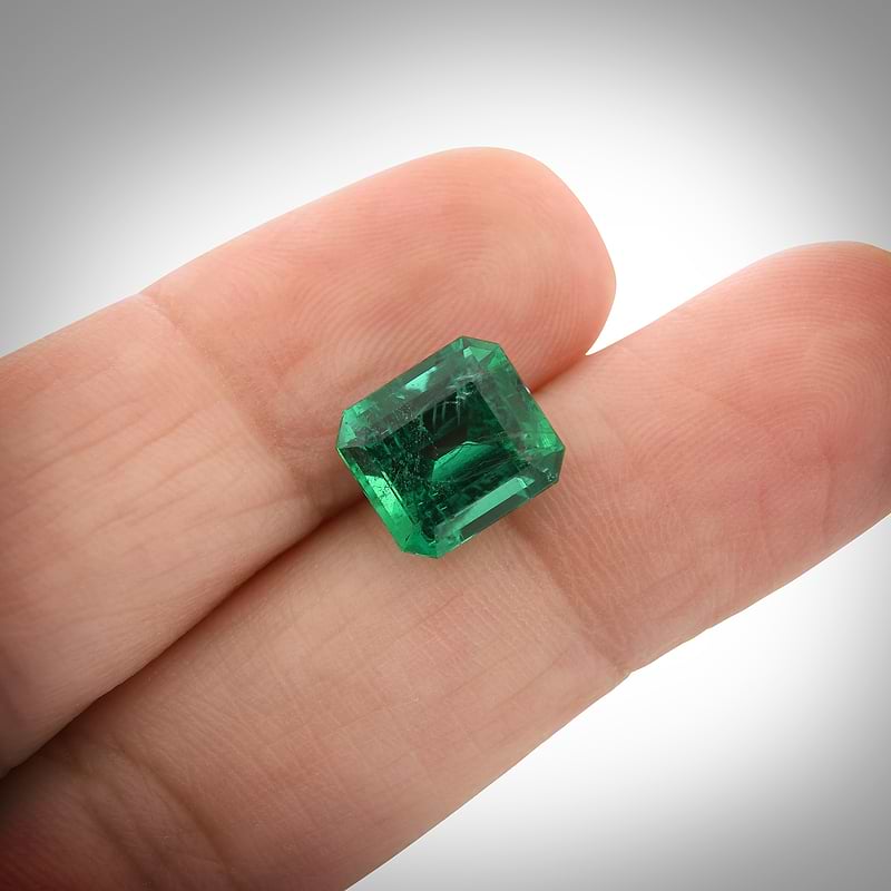 Vivid Green Gemstone  - 3