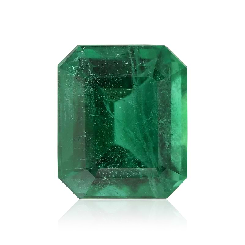 Intense Green Gemstone