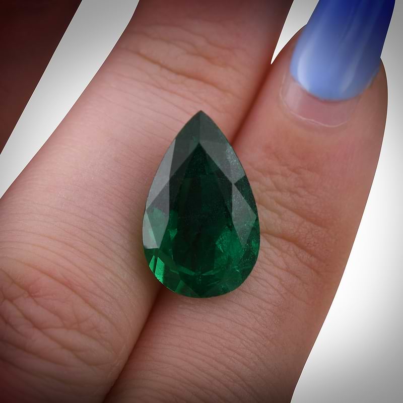 Vivid Green Gemstone  - 3